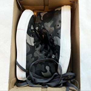 CONVERSE CTAS II HI CHARCOAL/ BLACK